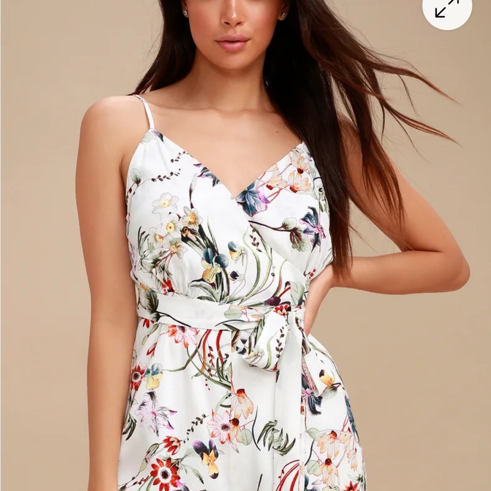 Lulu's Multicolor Floral Dress